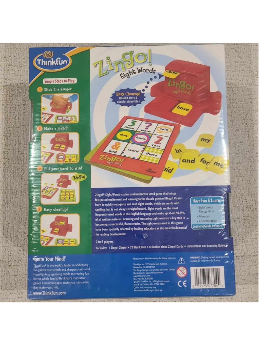 GAME new zingo